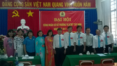 Đại hội CĐCS Trường trung cấp kinh tế kỹ thuật Tây Ninh
