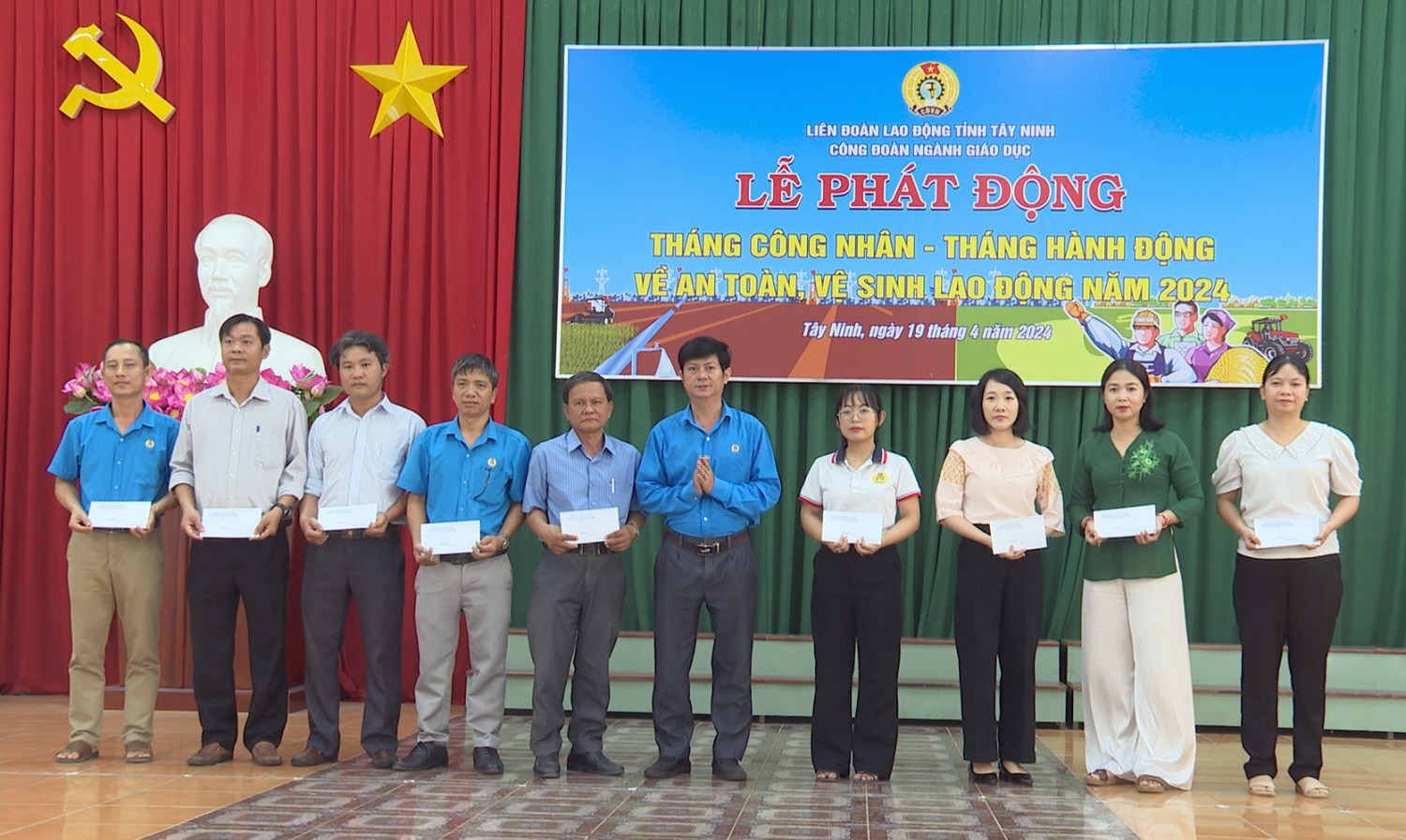 CĐ ngành Giáo dục Tây Ninh phát động Tháng Công nhân năm 2024
