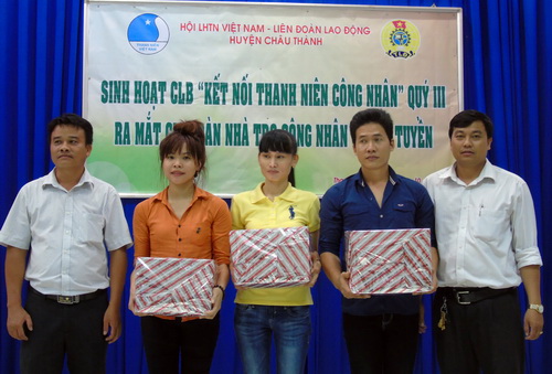 Câu lạc bộ công nhân thanh niên huyện Châu Thành quý 3 năm 2016