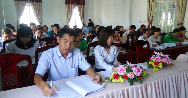 LĐLĐ thành phố Tây Ninh tập huấn công tác Đại hội công đoàn cơ sở