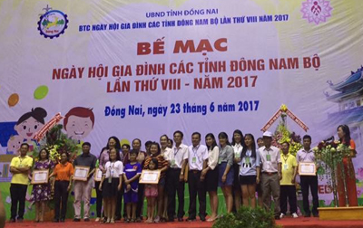 Tây Ninh giành giải nhất Ngày hội gia đình các tỉnh Đông Nam bộ lần thứ VIII