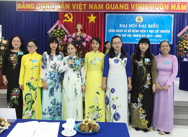 Đại hội Đại biểu CĐCS Bệnh viện Y học cổ truyền lần thứ XIII, nhiệm kỳ 2017-2022