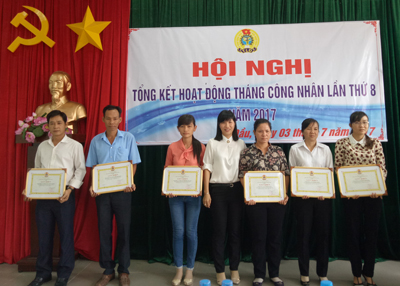 Gò Dầu tổng kết “Tháng Công nhân” năm 2017