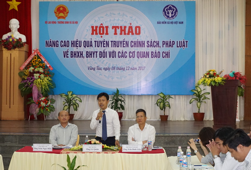 Hội thảo “Nâng cao hiệu quả tuyên truyền chính sách, pháp luật về BHXH, BHYT đối với các cơ quan báo chí”