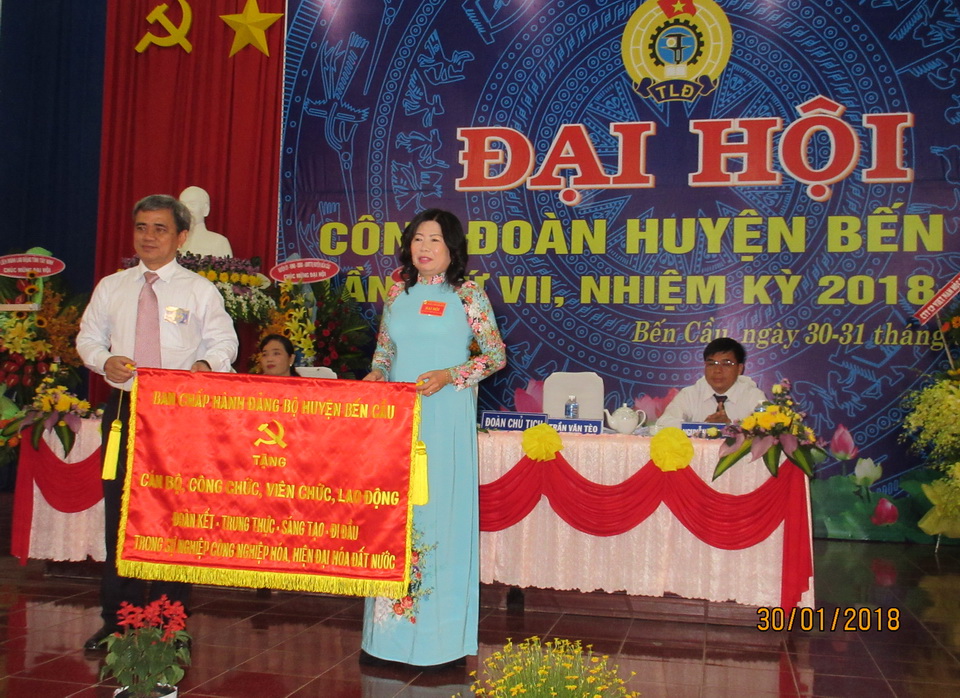 Khai mạc Đại hội Công đoàn huyện Bến Cầu lần thứ VII nhiệm kỳ 2018-2023