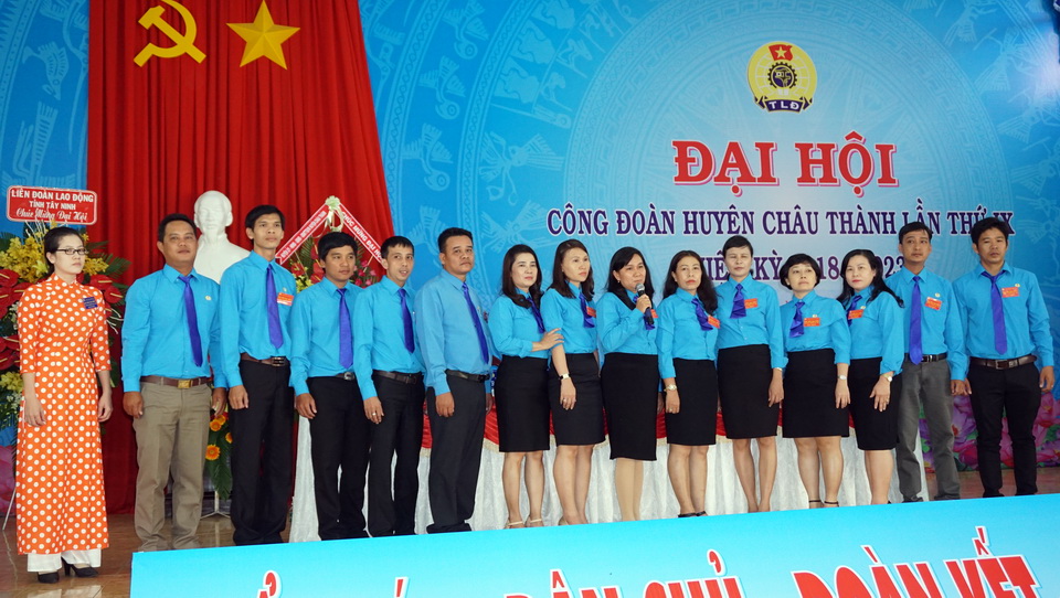 Đại hội Công đoàn huyện Châu Thành lần thứ IX, nhiệm kỳ 2018-2023