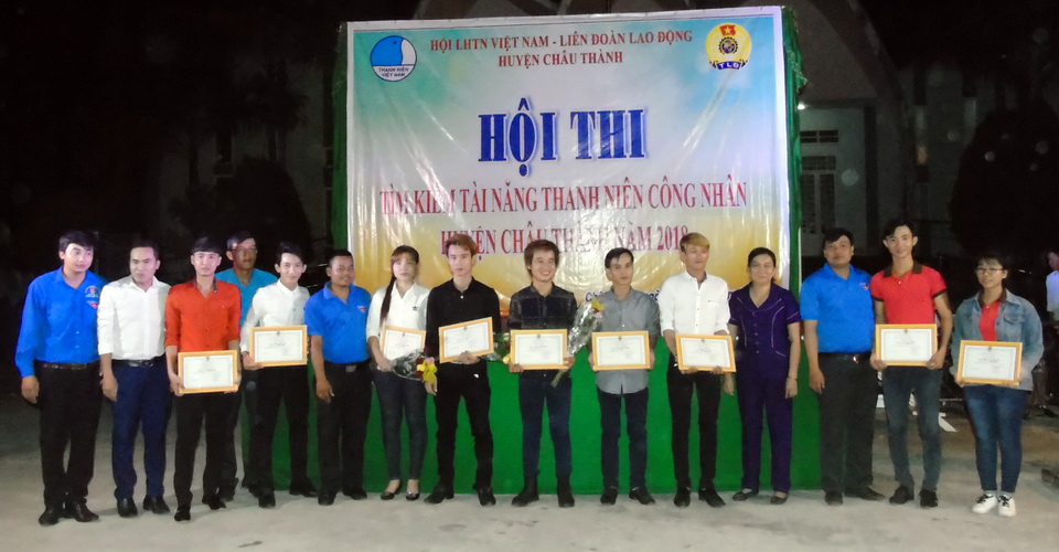 LĐLĐ huyện Châu Thành tổ chức thi “Tìm kiếm tài năng thanh niên công nhân”năm 2018