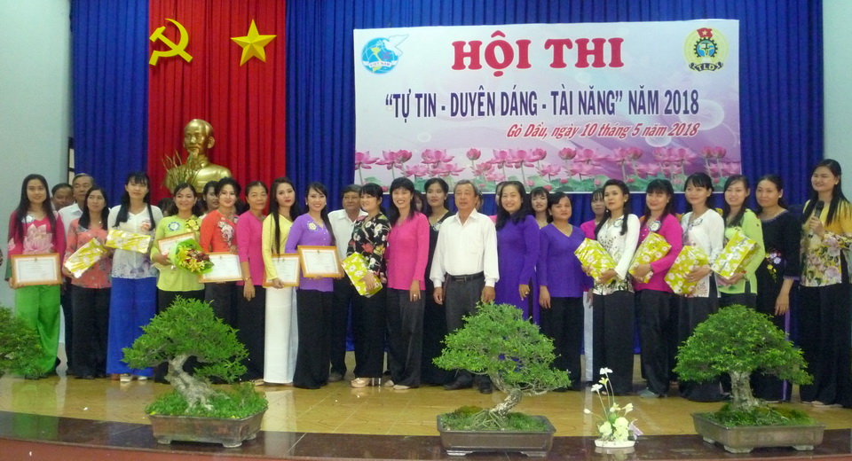 Hội thi “Tự tin-Duyên dáng- Tài năng” huyện Gò Dầu năm 2018