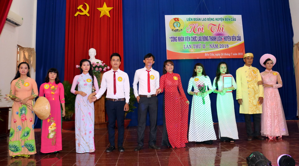  Hội thi CNVCLĐ thanh lịch huyện Bến Cầu năm 2018