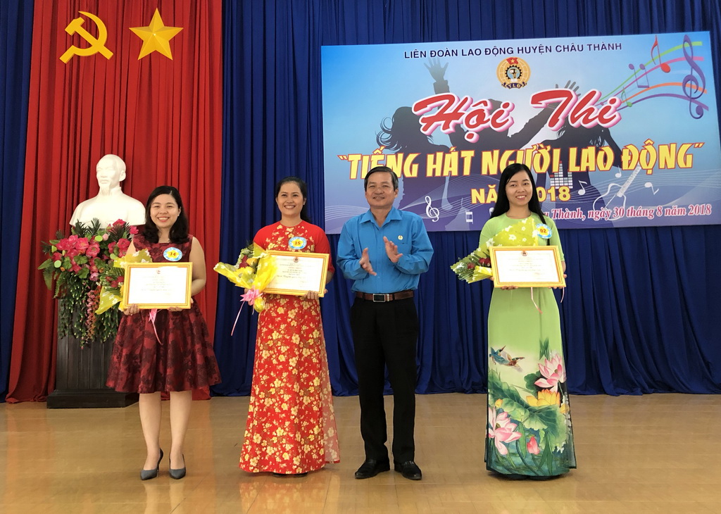 Hội thi “Tiếng hát người lao động” huyện Châu Thành năm 2018