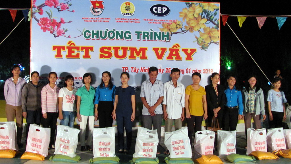 Thành phố Tây Ninh tổ chức Chương trình “Tết sum vầy”