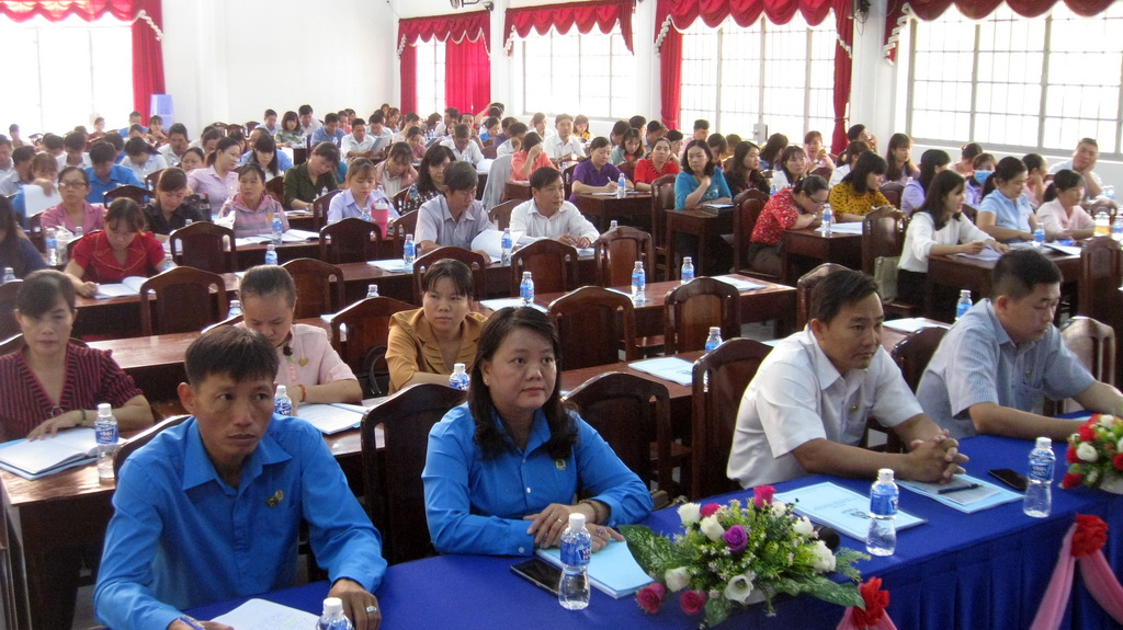 Tân Biên tổ chức học tập, quán triệt NQ Đại hội XII Công đoàn Việt Nam, nhiệm kỳ 2018-2023