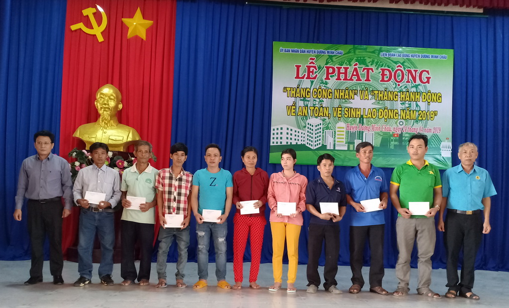 Dương Minh Châu phát động Tháng công nhân năm 2019