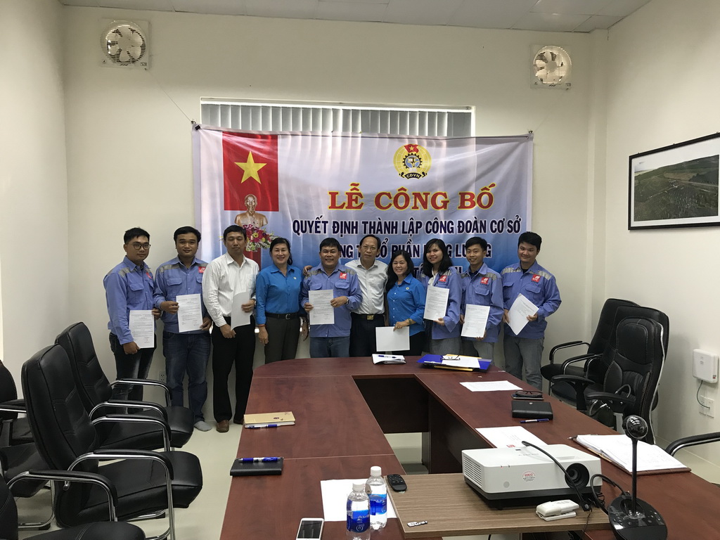 Cty CP Năng lượng Dầu Tiếng Tây Ninh thành lập CĐCS