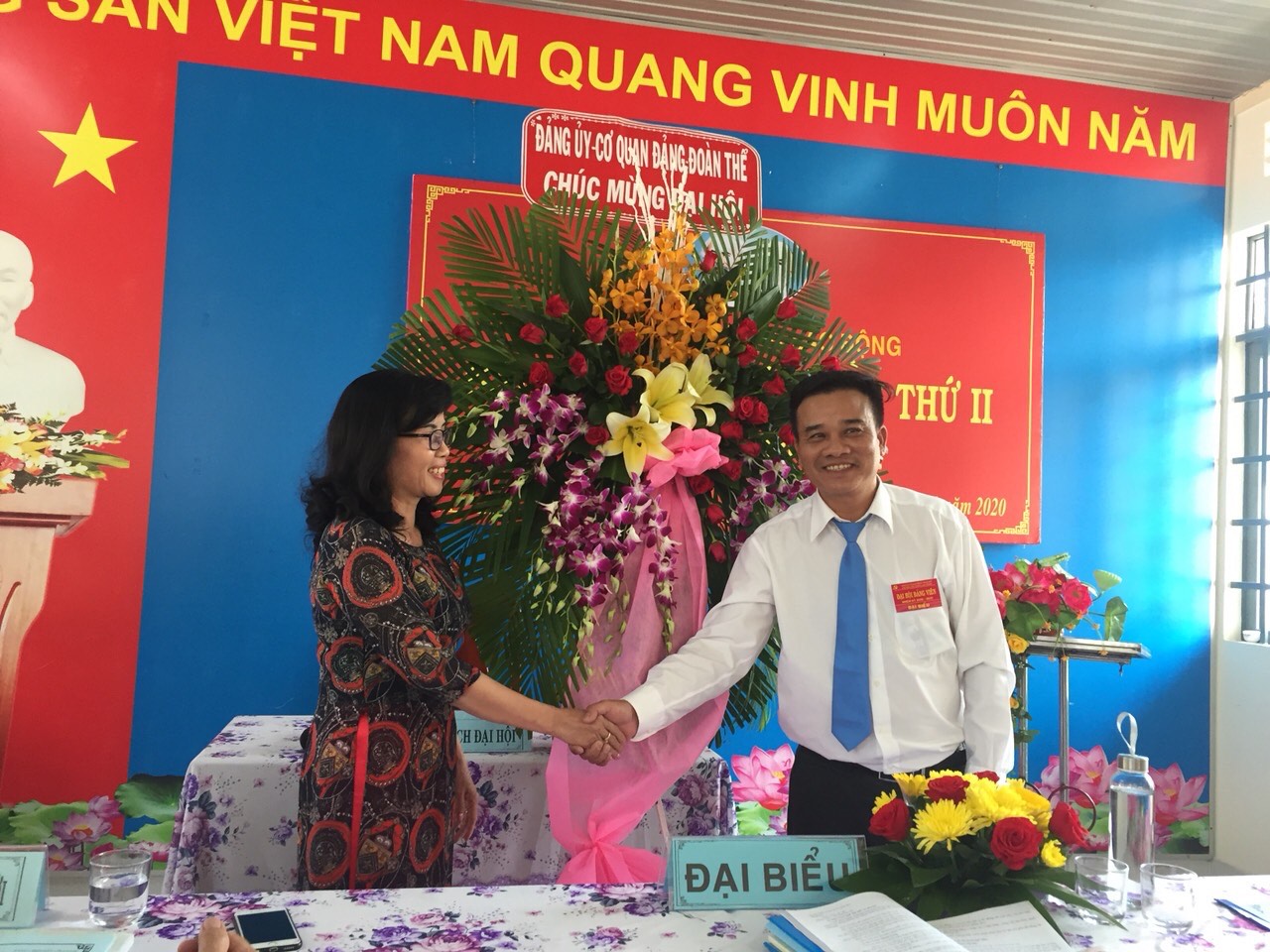 Đại hội Chi bộ Liên đoàn Lao động huyện Châu Thành