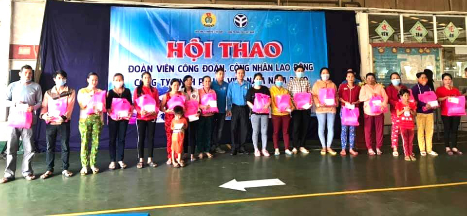 CĐCS Công ty TNHH Pou Li Việt Nam tổ chức Hội thao cho đoàn viên chào mừng ngày 20/10