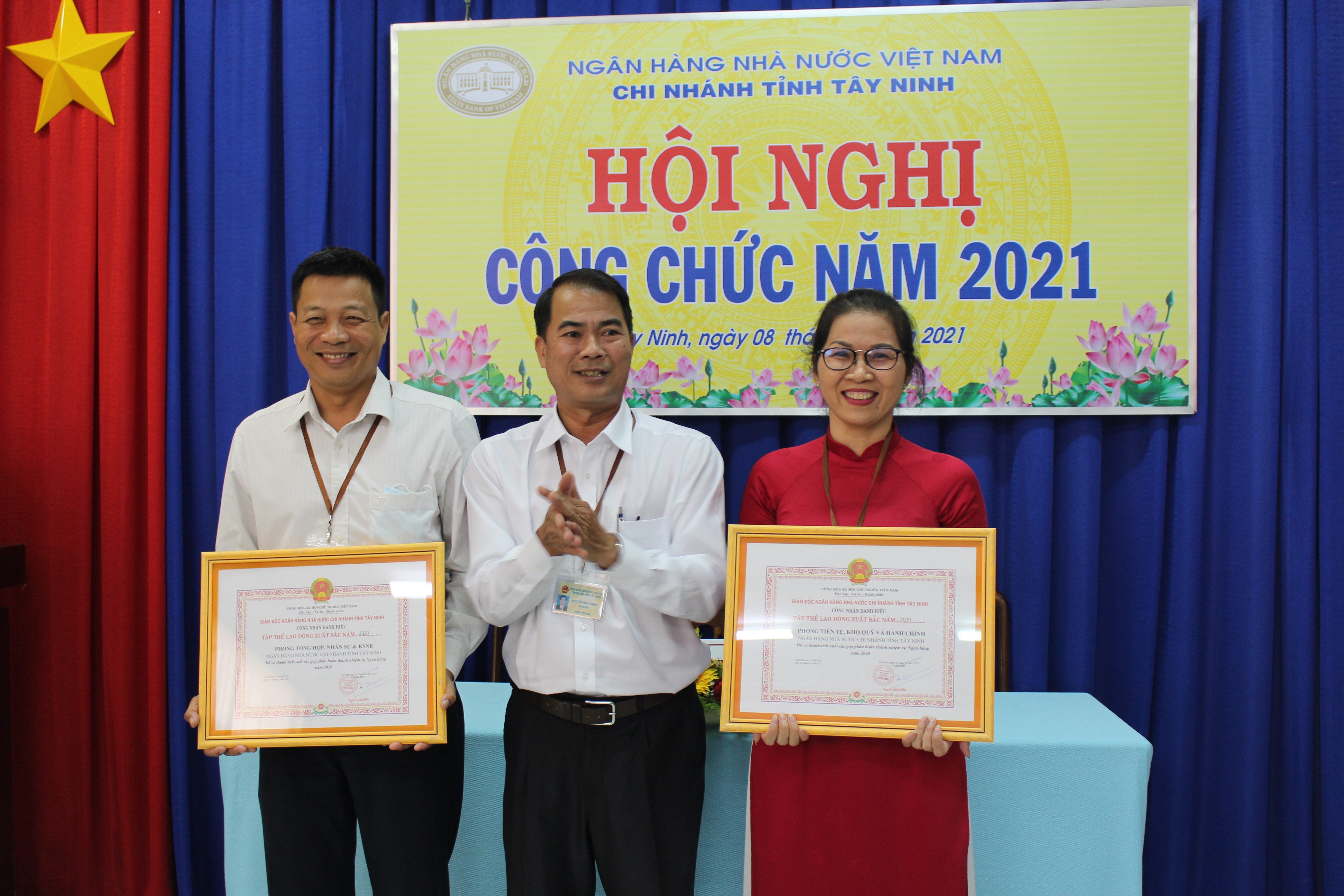 Hội nghị cán bộ, công chức Ngân hàng Nhà nước Chi nhánh tỉnh Tây Ninh năm 2021