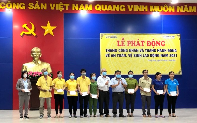 LĐLĐ thị xã Trảng Bàng: Phát động hưởng ứng “Tháng Công nhân” năm 2021