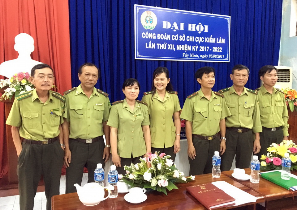 CĐCS Chi cục Kiểm lâm đại hội lần thứ XII, nhiệm kỳ 2017 - 2022