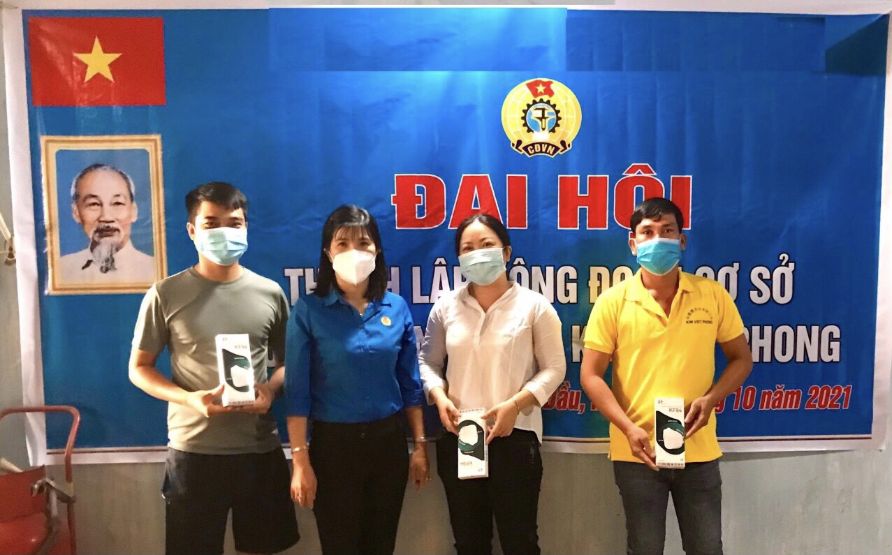 LĐLĐ huyện Gò Dầu thành lập 02 công đoàn cơ sở