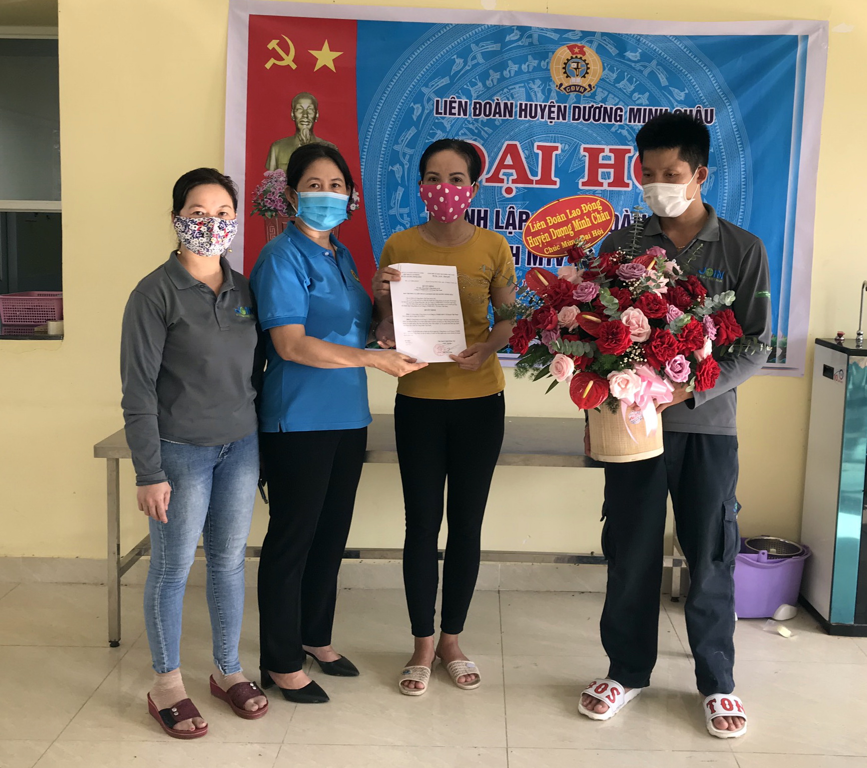 Thành lập CĐCS Công ty TNHH MTV TS Farm Việt Nam