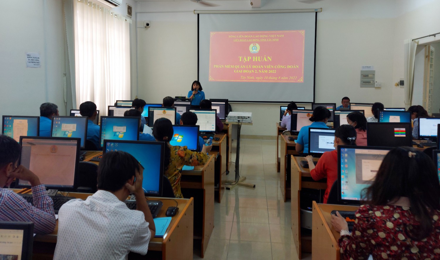 Tây Ninh tập huấn Phần mềm “Quản lý đoàn viên công đoàn”, giai đoạn II