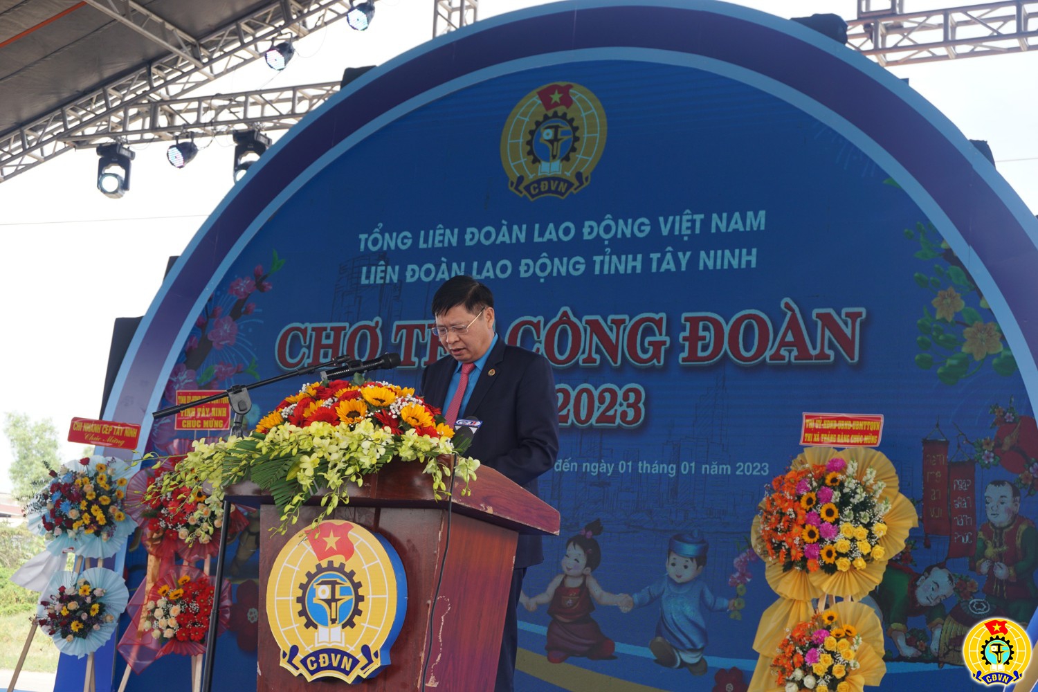 Chợ Tết Công đoàn 2023